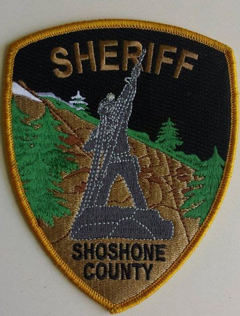 23 Sheriffs Idahoid Ideas Police Patches Sheriff Police Badge