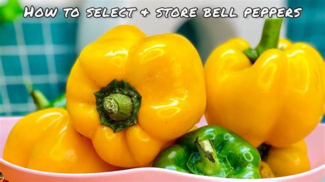 How To Select Store Bell Peppers Properly How To Get The Freshest