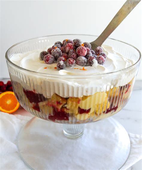 Cranberry Orange Trifle Bake At 350°