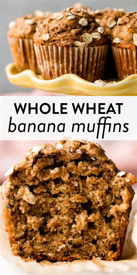 Mimi S Giant Whole Wheat Banana Strawberry Muffins Artofit