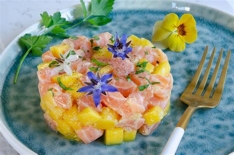 Tartare Saumon Mangue