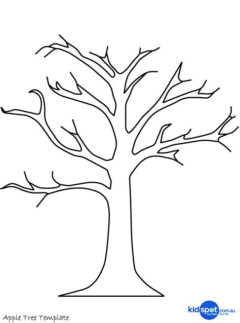 Printable Tree Stencil