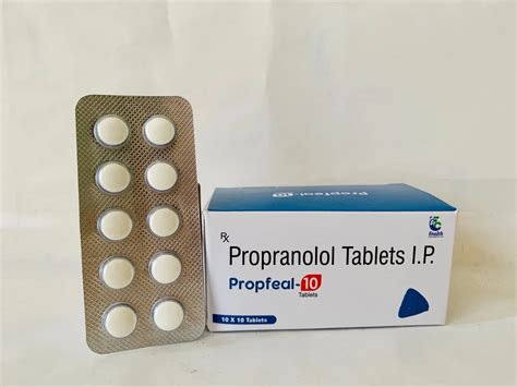 Propranolol 10 Mg Tablets At Rs 145 Box Propranolol Tablets In