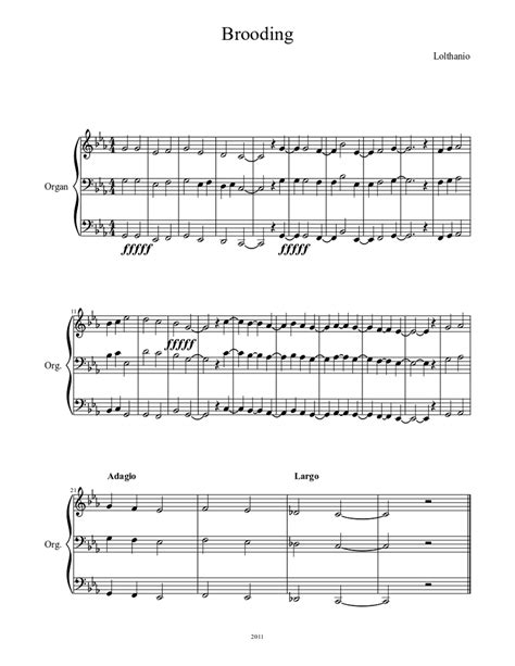 Quick Organ Piece Sheet Music For Organ Solo