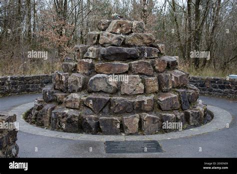 A Memorial For The Parc Slip Mining Disaster Of 1892 At The Parc Slip