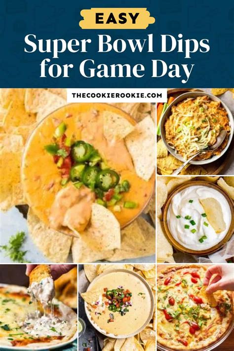 35+ Super Bowl Dips for Game Day - The Cookie Rookie®