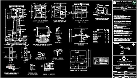 Elevated Tank 30m3 Dwg Detail For Autocad • Designs Cad