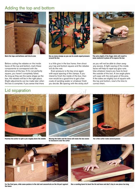 Classic Finger Joint Box Plans • WoodArchivist