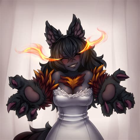 Hellhound waifu | Пикабу