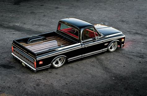 1972 Chevrolet C10 Pickup Custom Tuning Hot Rod Rods Wallpapers