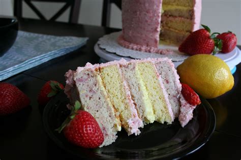 Naked Cupcakes Strawberry Lemon Cake