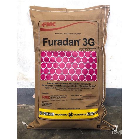 Fmc Furadan G Insecticide Nematicide Carbofuran Sack Kuke Shopee