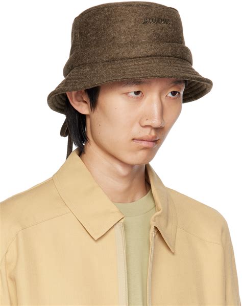 Jacquemus Brown Le Chouchou Le Bob Gadjo Bucket Hat Jacquemus