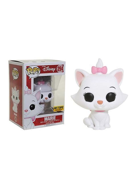 Funko Disney The Aristocats Pop Marie Flocked Vinyl Figure Hot Topic Exclusive Hot Topic