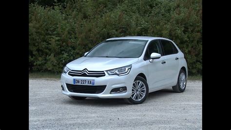 Essai Citroën C4 1 2 PureTech 110 Feel 2015 YouTube