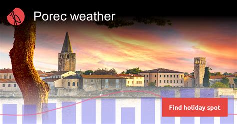 Poreč weather and climate | Sunheron