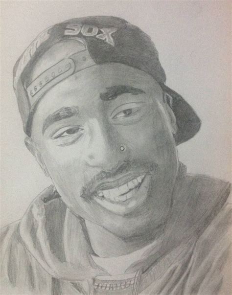 Tupac Shakur Sketch At Paintingvalley Explore Collection Of Tupac