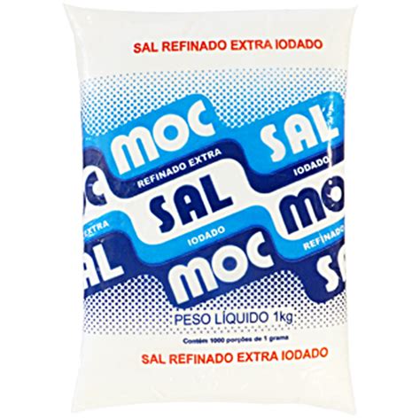 Sal Moído Iodado 1kg