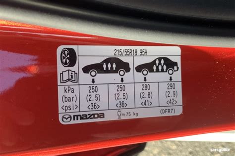 Mazda Cx 30 Tyre Pressure Carsguide