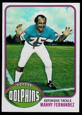 Manny Fernandez - 1976 Topps #194 - Vintage Football Card Gallery