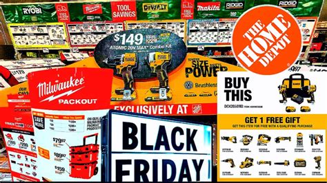 Exclusive Deals On Milwaukee DeWalt Ryobi Tools At Home Depot Black