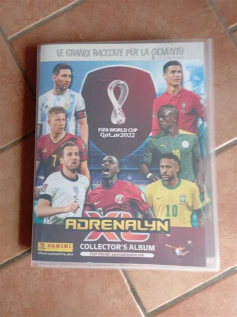 PANINI ADRENALYN XL Coppa Del Mondo Qatar 2022 Album Completo Full Set