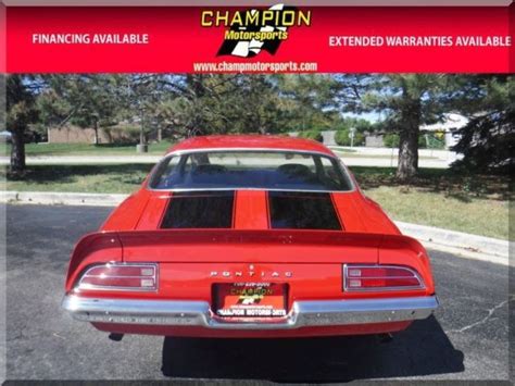 1971 Pontiac Firebird Formula 2Dr Coupe 75177 Miles Carousel Red