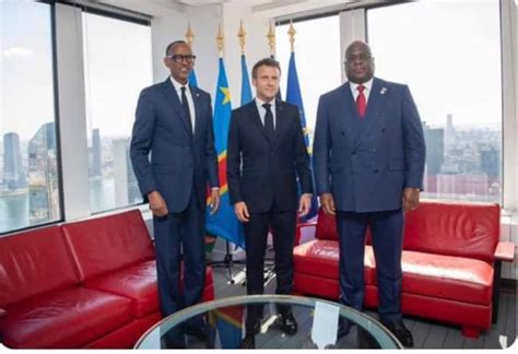 Tension RDC Rwanda Macron Joue Au Sapeur Pompier DrcActu