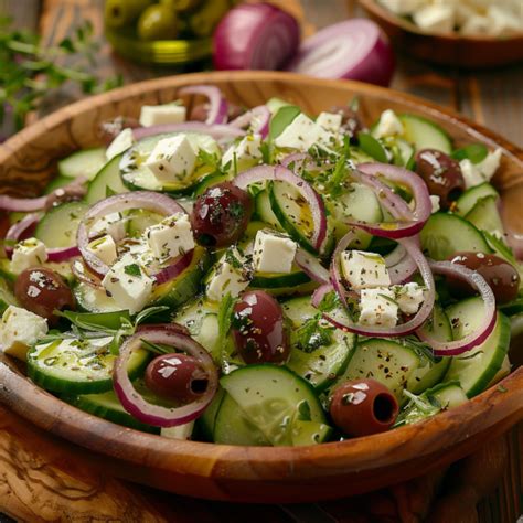 Authentic Greek Salad Recipe Easy Delicious