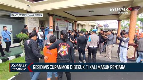 11 Kali Masuk Penjara Seorang Residivis Kembali Curi Motor Video