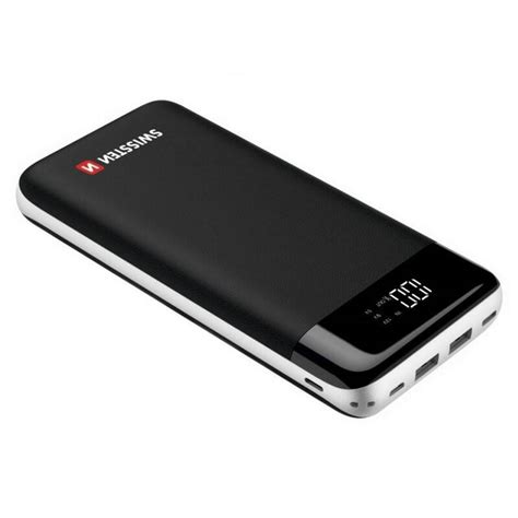 Powerbank Swissten Black Core Mah Micro Usb Usb C Pd Lightning