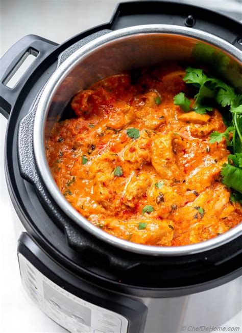 Instant Pot Butter Chicken Butter Chicken In Instant Pot Chefdehome