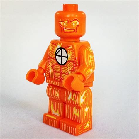 Lego Minifigures The Human Torch Available At Uk