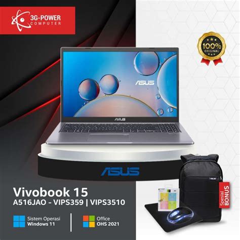 Promo Asus Vivobook A Jao Vips Vips Vips Vips