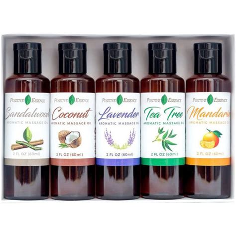 Relaxing Massage Oil Set Positive Essence