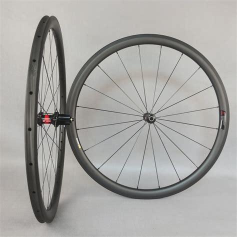 Newest Carbon 3k Weave 38 Deep 25mm Wide Rim Clincher With 240 Hub