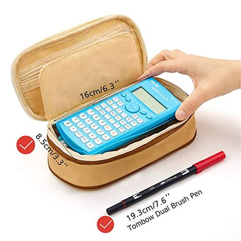 Mtvxesu Pencil Box Large Capacity Zipper Pencil Case Pen Pouch Bag