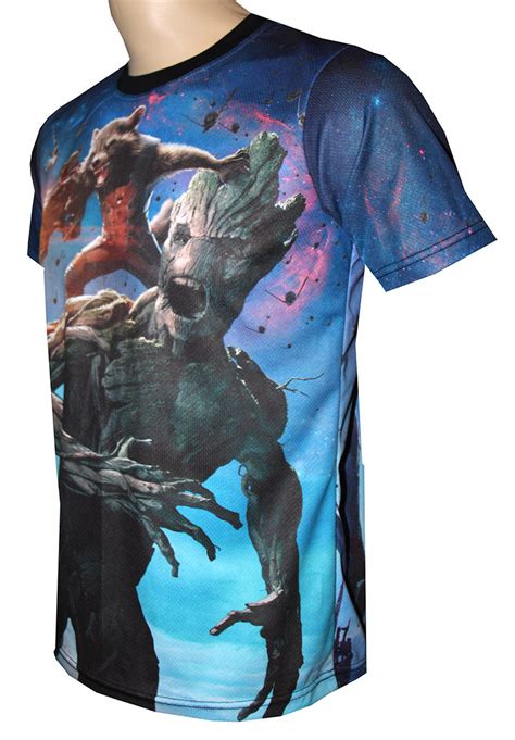 Guardians of the Galaxy t-shirt with all-over printed picture - T ...