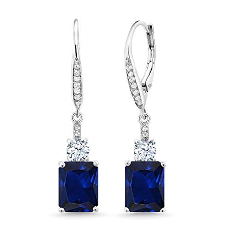 Best Emerald Cut Sapphire Earrings After Hours Of