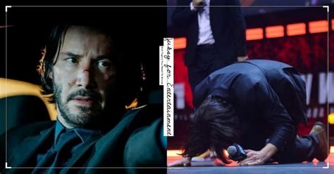 捍衛任務 4 基努李維 Keanu Reeves 電影宣傳當眾下跪磕頭驚呆全場哪個名人會做這種事 JUKSY 街星