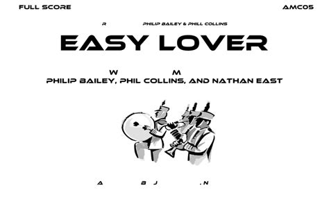 Easy Lover Arr Jonathan Nelson By Philip Bailey With Phil Collins