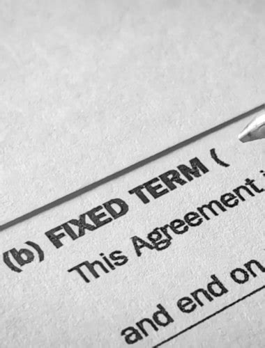 What Is A Fixed Term Employment Contract