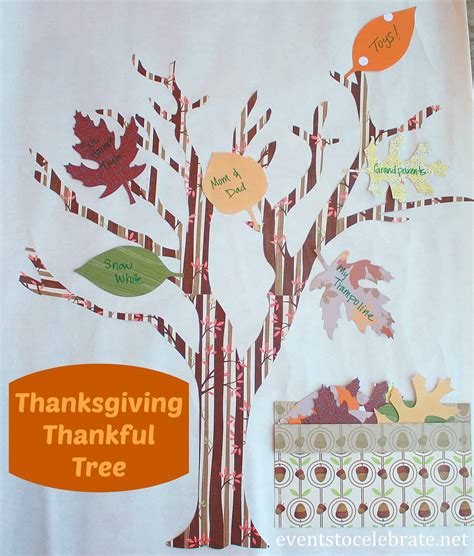 Thankful Tree - Thanksgiving Craft - Party Ideas for Real People