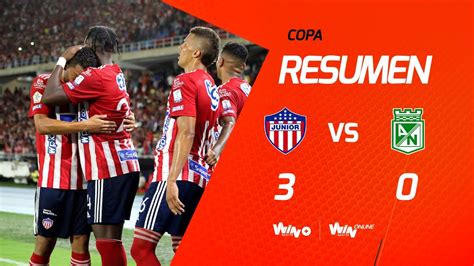 Junior Vs Nacional Goles Y Highlights Copa BetPlay Dimayor 2022