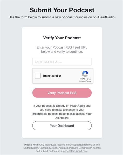 How To Submit Your Podcast To Iheartradio Captivate