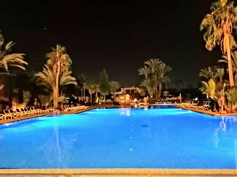 Pool By Night Labranda Targa Club Aqua Parc Marrakesch