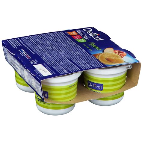 Delical Nutra Pote Appel 4x125 G Farmaline Be