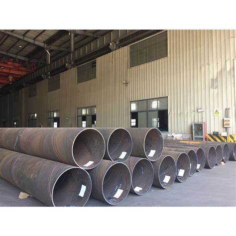 Unisite Weld Flange Spiral Pipe Spiral Corrugated Metal Pipe Steel Pipe