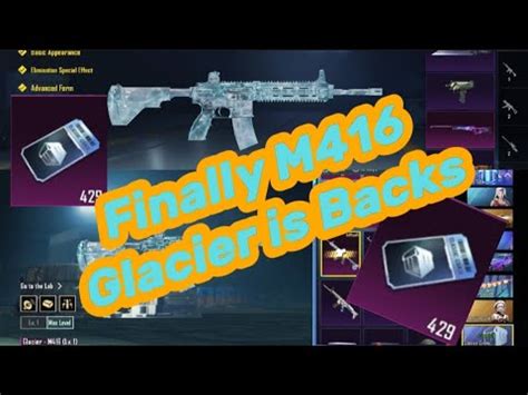 PUBG Mobile 429 Classic Create Opening Finally M416 Glacier Is