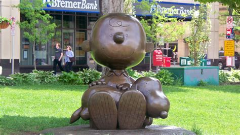 Snoopy And Charlie Brown Landmark Plaza St Paul Minnesota